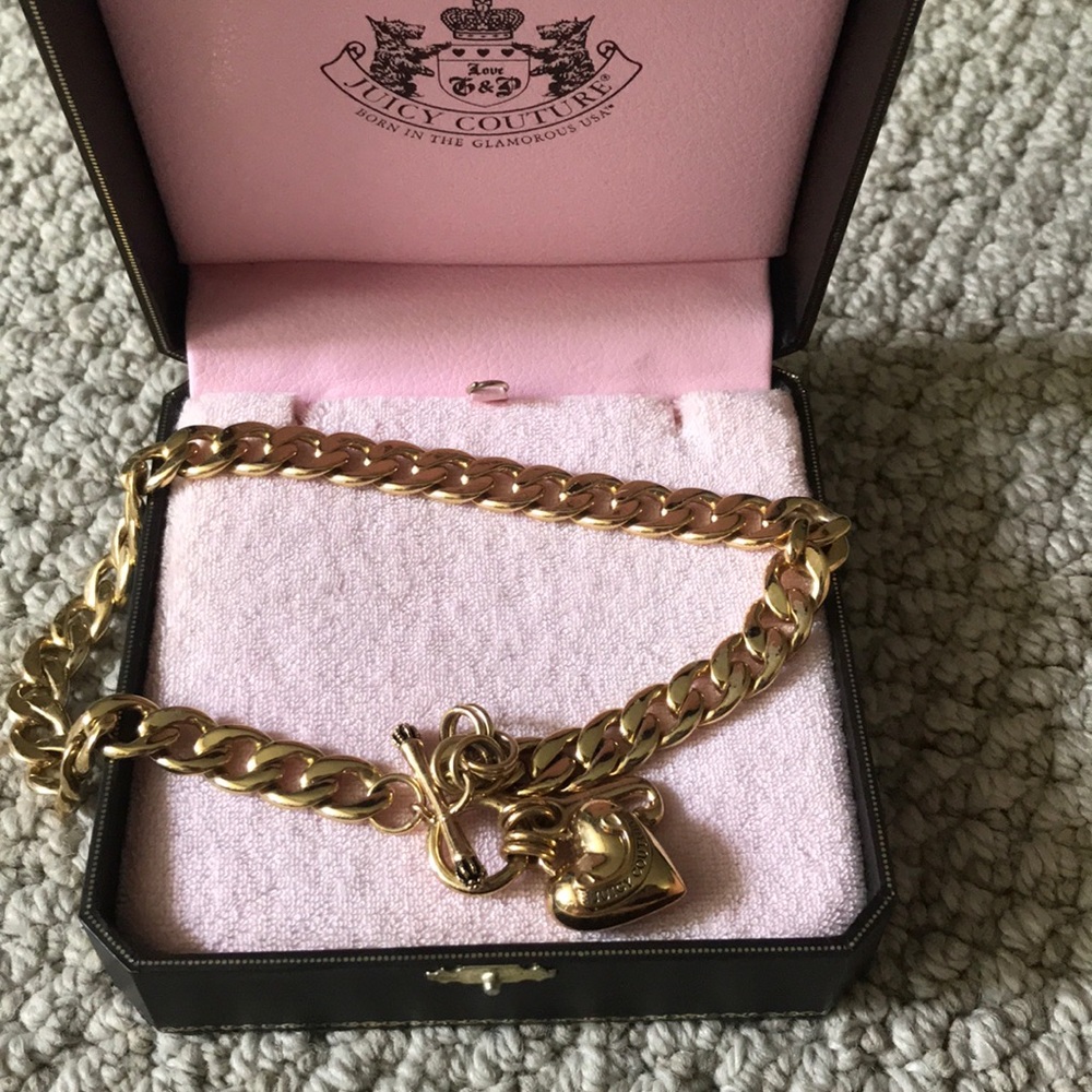 Juicy Couture Gold Link Necklace